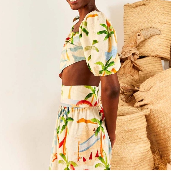 NWT | FARM Rio Copacabana Asymmetric Size XL - Picture 4 of 7